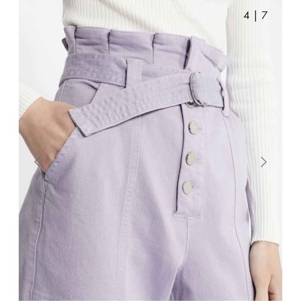 Ted Baker Flintt Paperbag Tapered Leg Jeans
Lilac Size 34 NWT - Picture 6 of 13